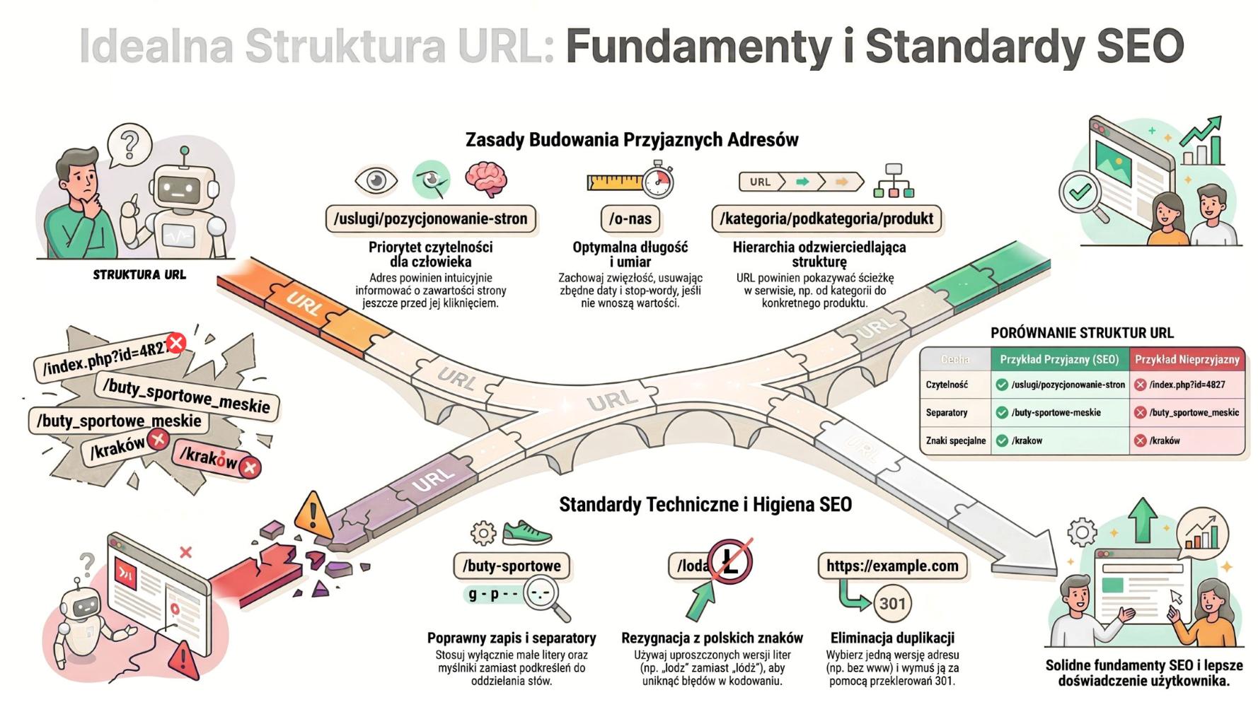 Infografika struktura url
